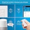 Caseta Lutron Caseta 1.5 amps Single Pole Wireless Smart-Enabled Fan Control White 1 pk PD-FSQN-WH-R - alternate 6